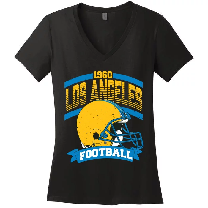 Los Angeles Charger Football Team Supporter Women's V-Neck T-Shirt