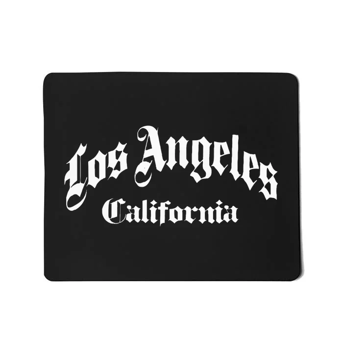 Los Angeles California Old School Design Classic Mousepad