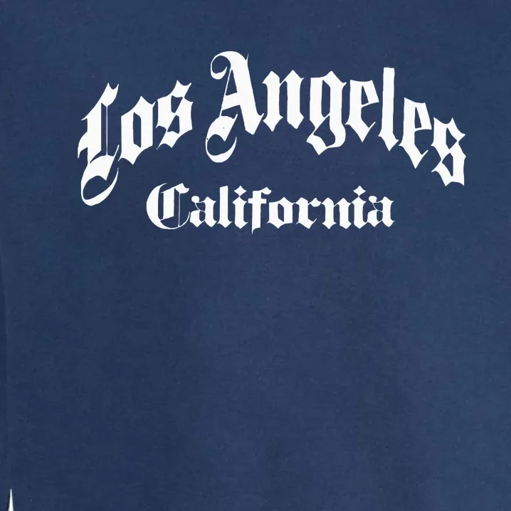 Los Angeles California Old School Design Classic Garment-Dyed Sweatshirt