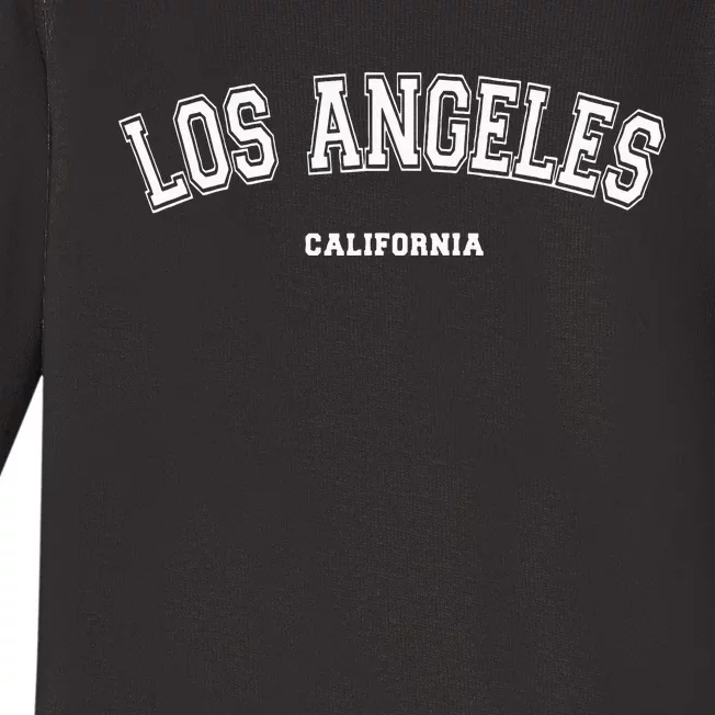 Los Angeles California Baby Long Sleeve Bodysuit