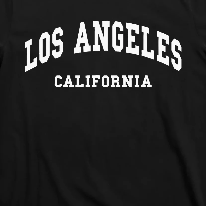 Los Angeles California La Ca Throwback Design T-Shirt