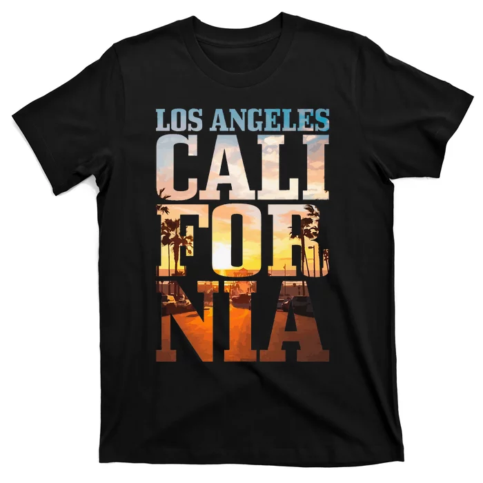 Los Angeles California Retro La Vintage T-Shirt