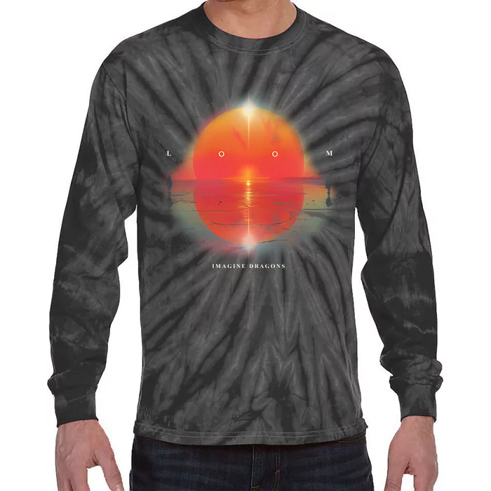 Loom Album Cover Tie-Dye Long Sleeve Shirt