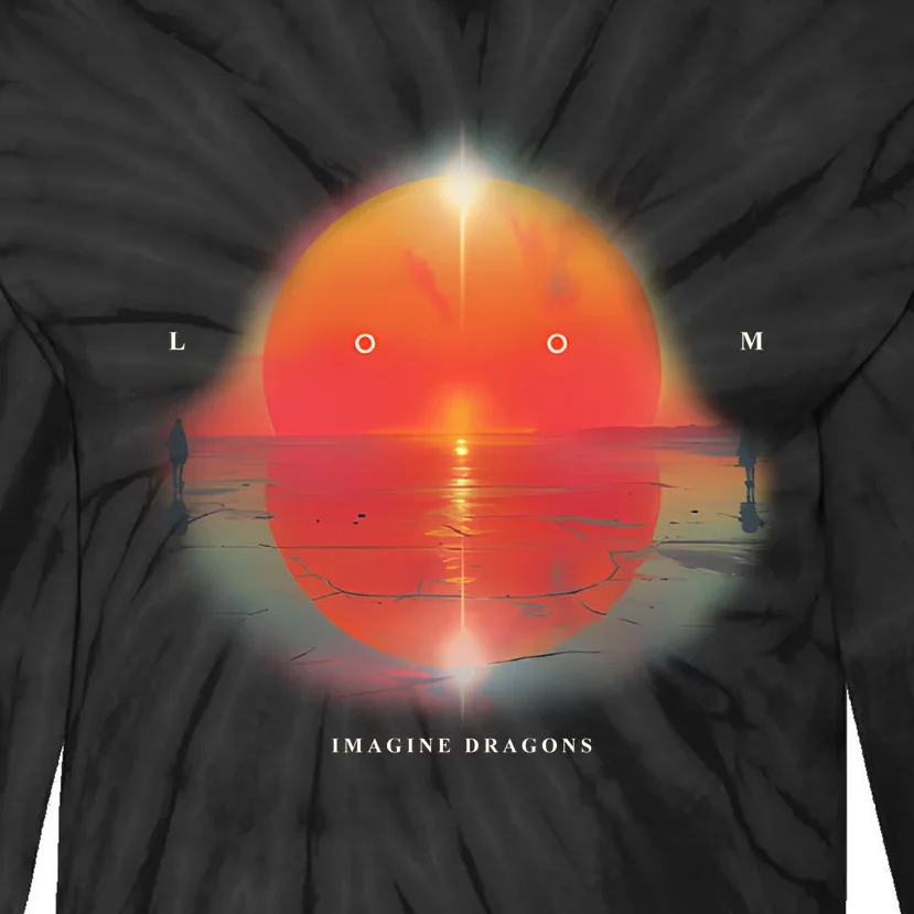 Loom Album Cover Tie-Dye Long Sleeve Shirt