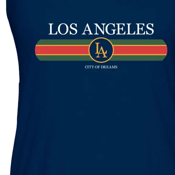 Los Angeles City Of Dreams Ladies Essential Flowy Tank