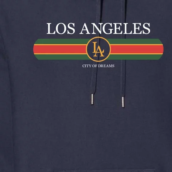 Los Angeles City Of Dreams Premium Hoodie