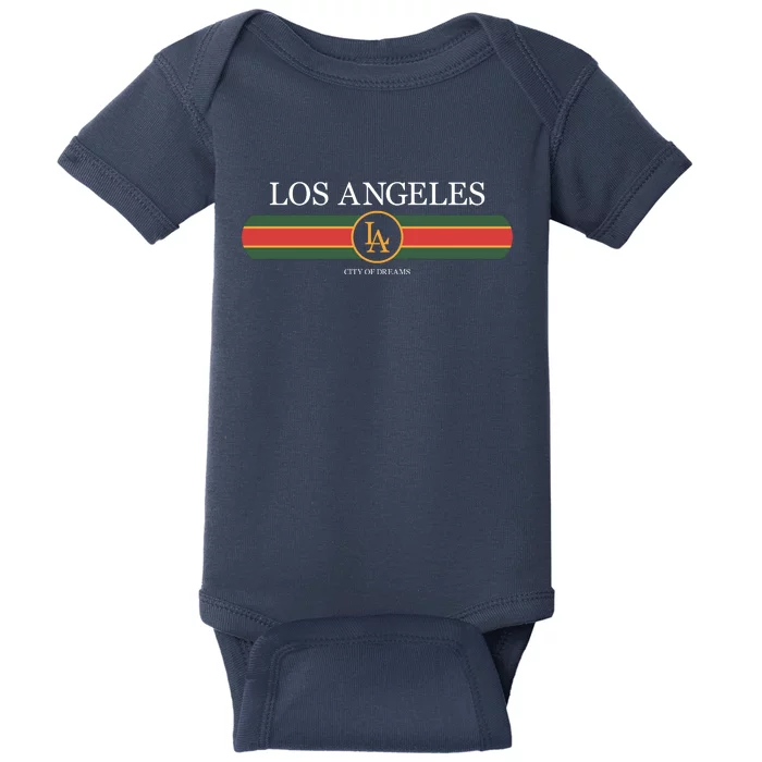 Los Angeles City Of Dreams Baby Bodysuit