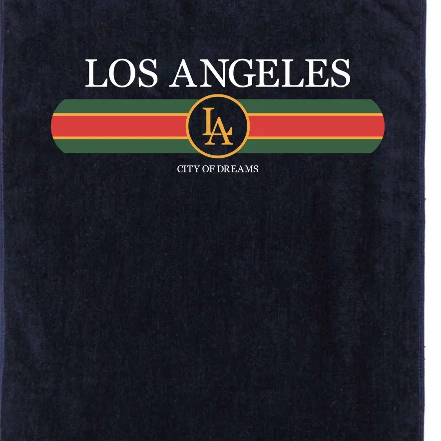 Los Angeles City Of Dreams Platinum Collection Golf Towel