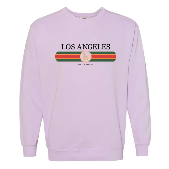 Los Angeles City Of Dreams Garment-Dyed Sweatshirt