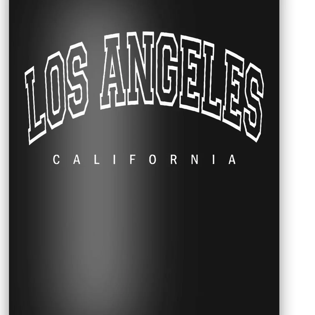 Los Angeles California Throwback Poster