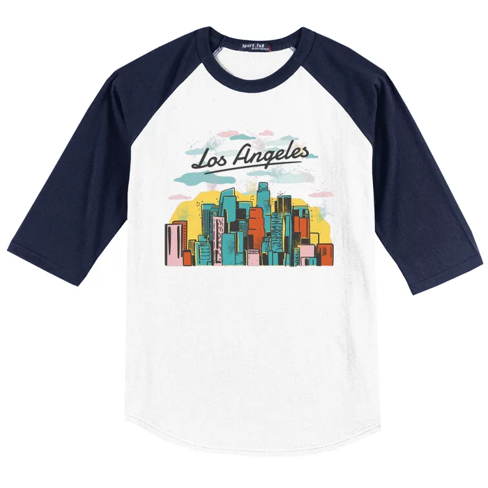 Los Angeles City View Baseball Sleeve Shirt