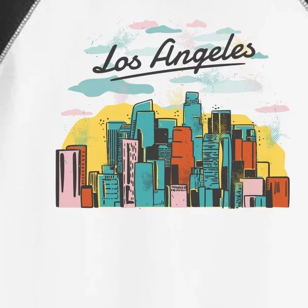 Los Angeles City View Toddler Fine Jersey T-Shirt