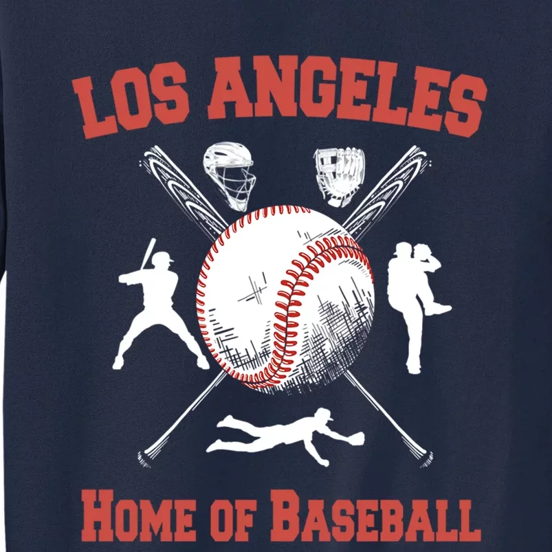 Los Angeles California Baseball Souvenirs Tall Sweatshirt