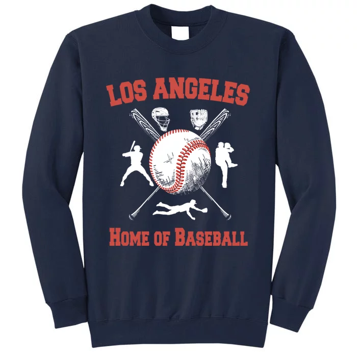 Los Angeles California Baseball Souvenirs Tall Sweatshirt