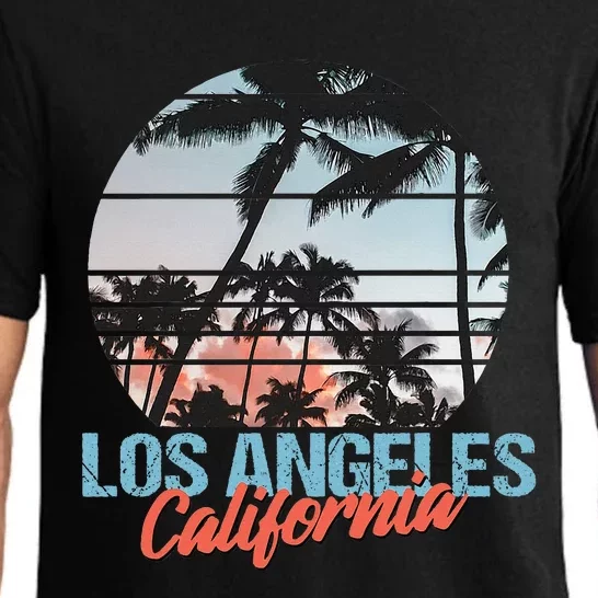 Los Angeles California Pride Vacation Travel Tourist Pajama Set