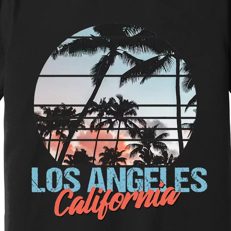 Los Angeles California Pride Vacation Travel Tourist Premium T-Shirt