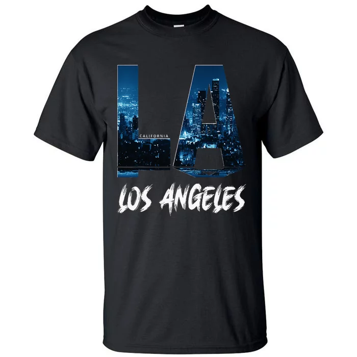 Los Angeles City California Tall T-Shirt