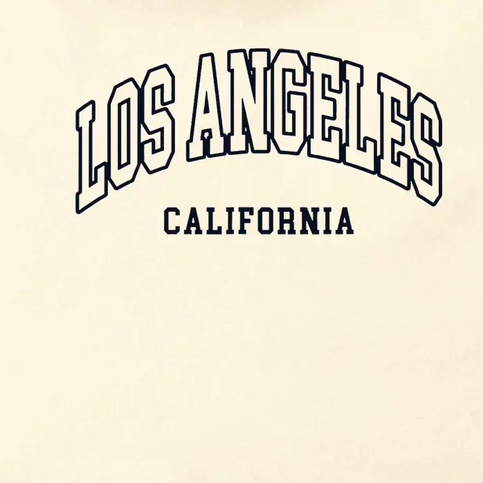 Los Angeles California Throwback Design Classic Zip Tote Bag