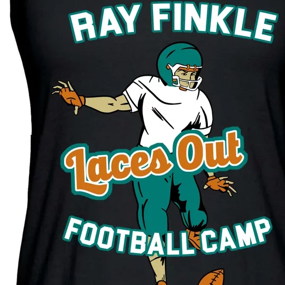 Laces Out Ray Finkle Football Camp Ladies Essential Flowy Tank