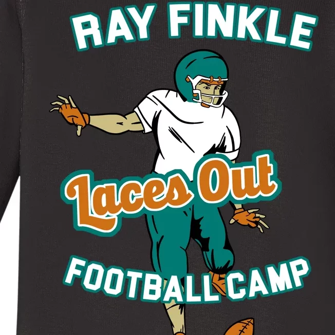 Laces Out Ray Finkle Football Camp Baby Long Sleeve Bodysuit