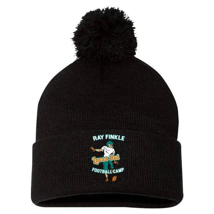 Laces Out Ray Finkle Football Camp Pom Pom 12in Knit Beanie