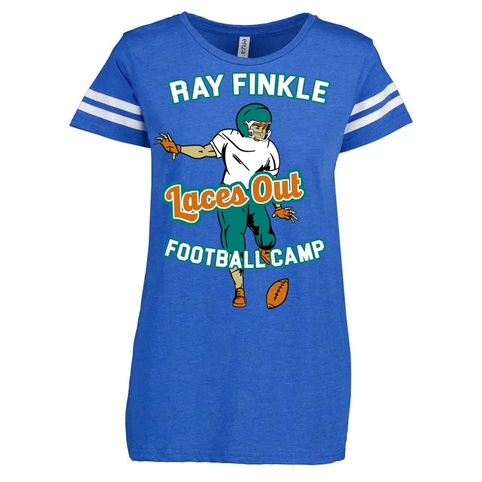 Laces Out Ray Finkle Football Camp Enza Ladies Jersey Football T-Shirt