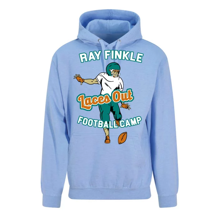 Laces Out Ray Finkle Football Camp Unisex Surf Hoodie