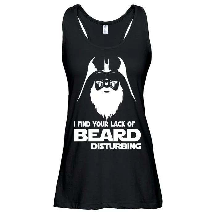 Lack Of Beard Disturbing Ladies Essential Flowy Tank