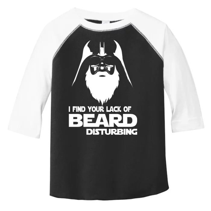 Lack Of Beard Disturbing Toddler Fine Jersey T-Shirt