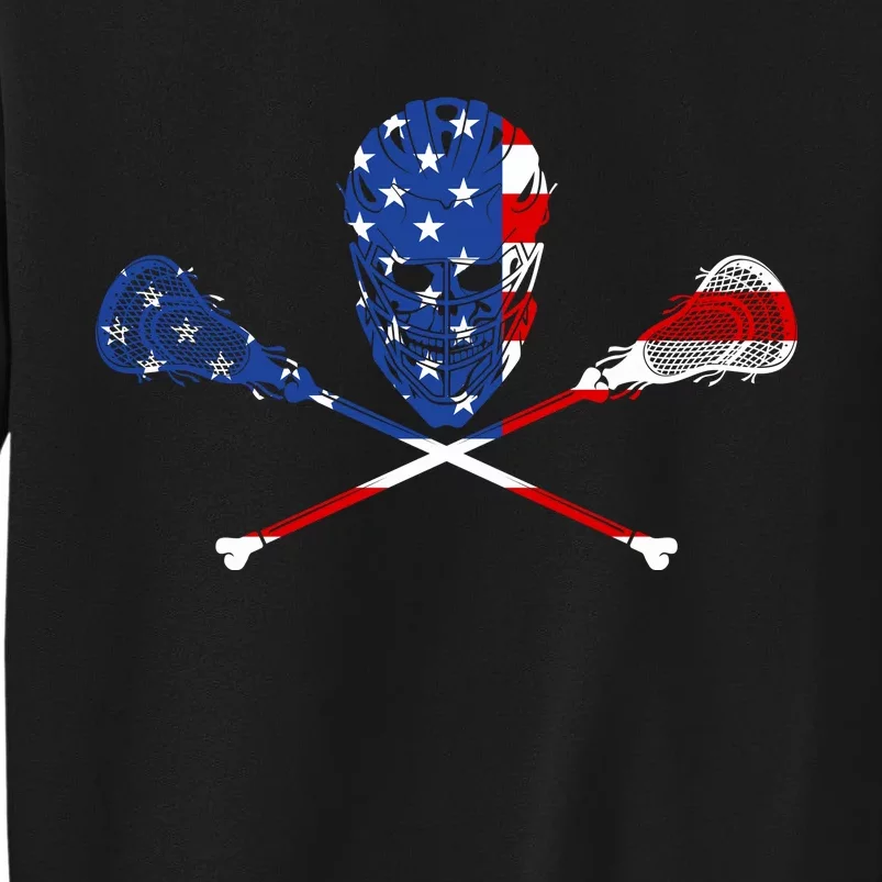 Lacrosse Flag Sweatshirt