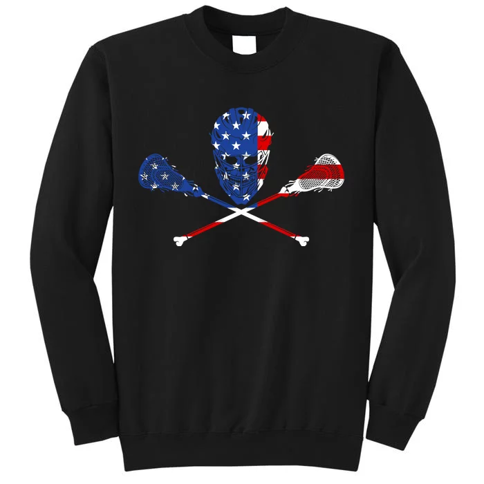 Lacrosse Flag Sweatshirt