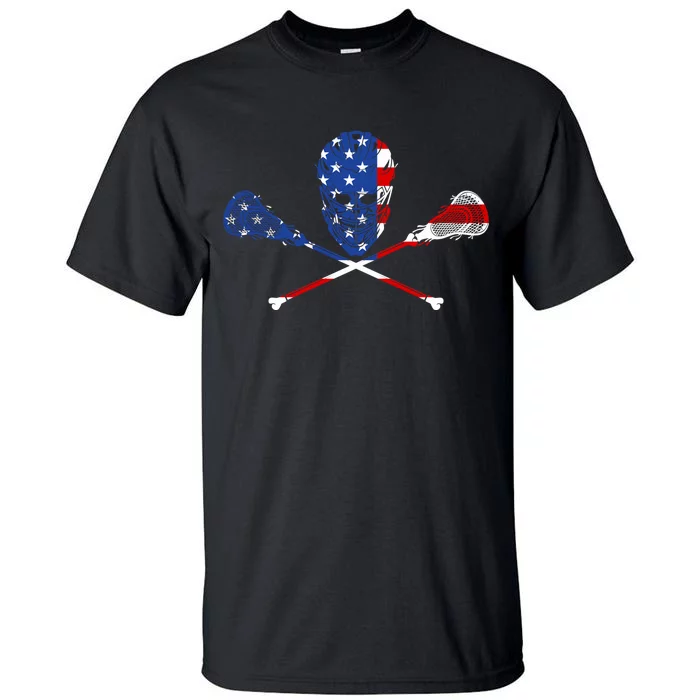 Lacrosse Flag Tall T-Shirt