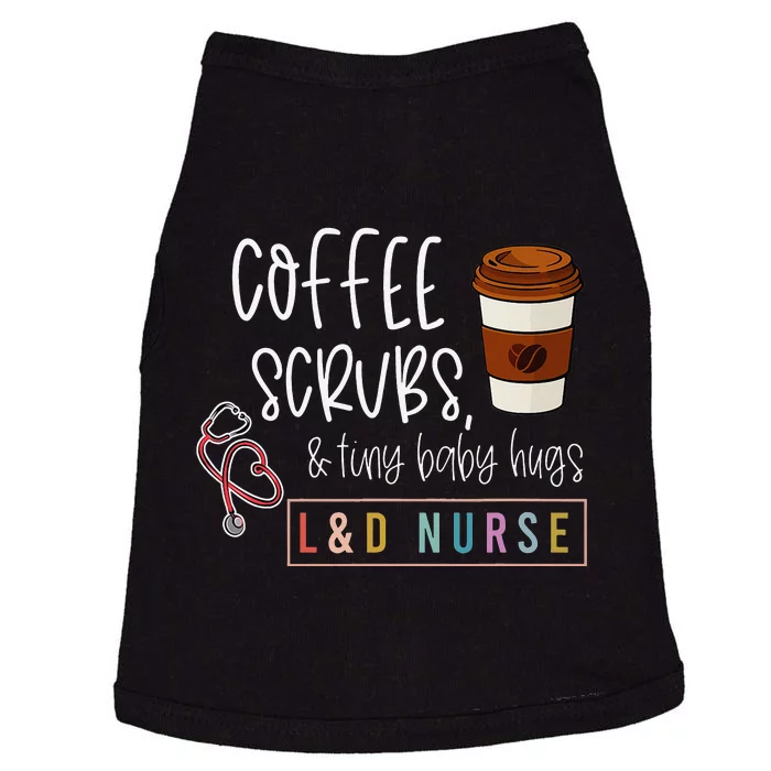 Labor and Delivery Nurse L&D Nursing New Grad Nurse Tee Doggie Tank