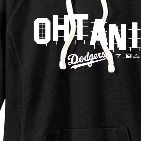 Los Angeles Dodgers Fanatics Branded Player Women's Fleece Hoodie