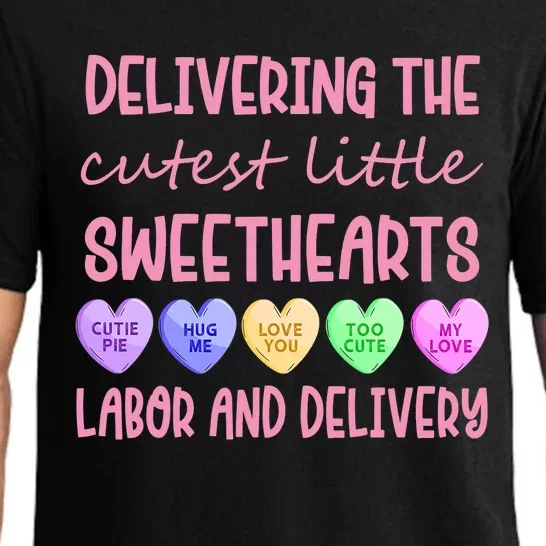 Labor And Delivery Nurse Valentine's Day, L&D Nurse Pajama Set