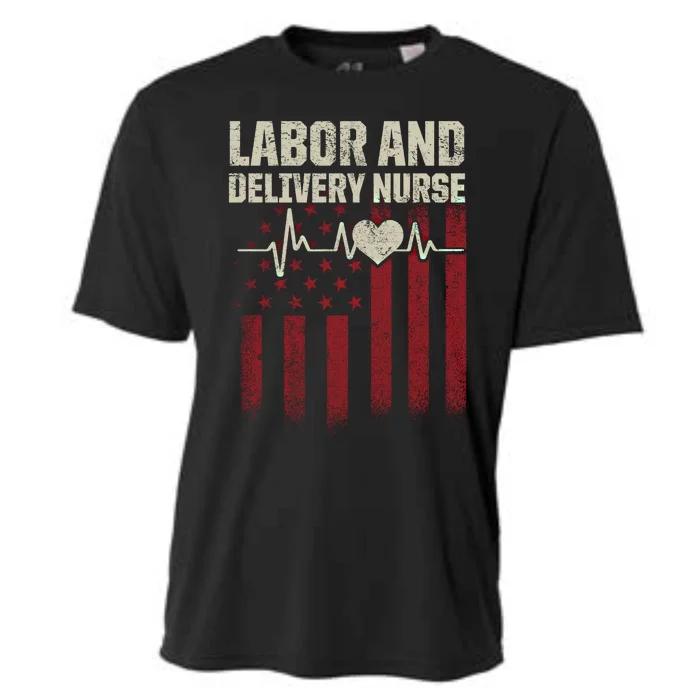 Labor And Delivery Nurse Research L And D Nursing Rn Meaningful Gift Cooling Performance Crew T-Shirt