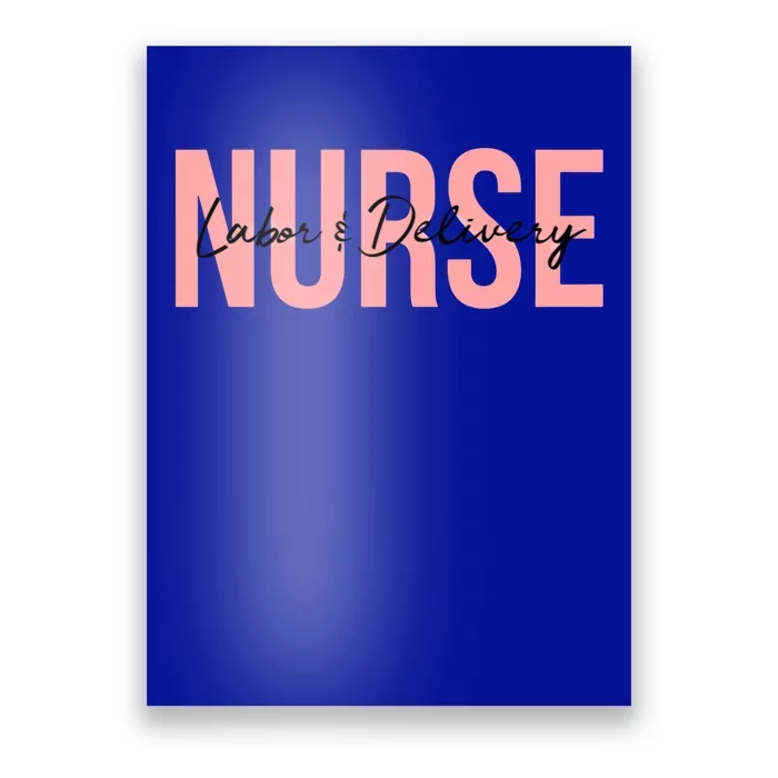 Labor And Delivery Nurse Gift Poster