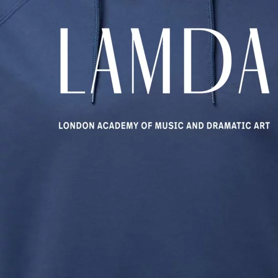 LAMDA Art Deco Style Academy Performance Fleece Hoodie