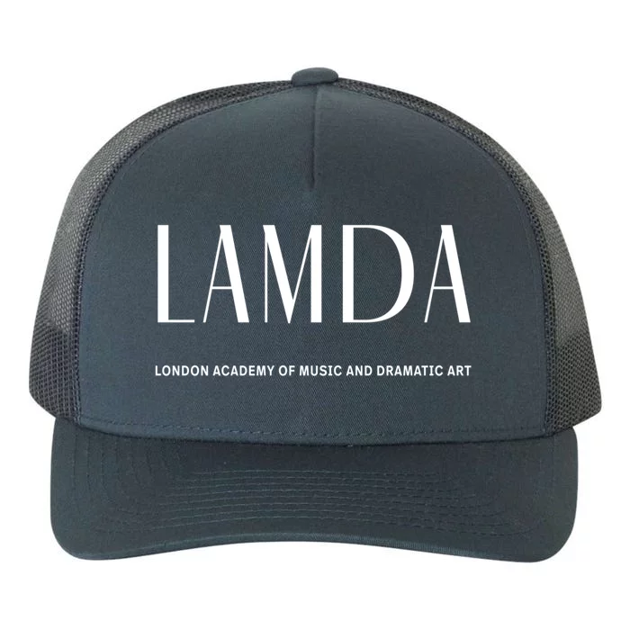 LAMDA Art Deco Style Academy Yupoong Adult 5-Panel Trucker Hat