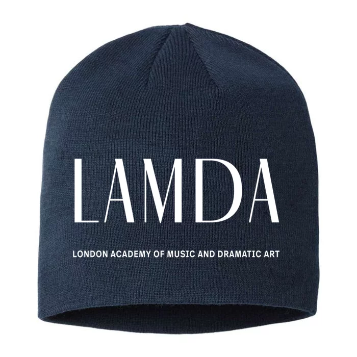 LAMDA Art Deco Style Academy 8 1/2in Sustainable Knit Beanie