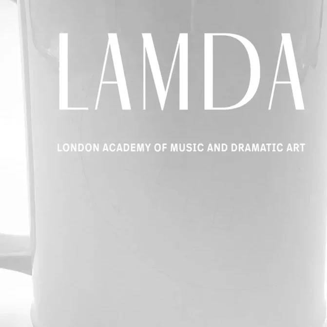 LAMDA Art Deco Style Academy Front & Back Beer Stein