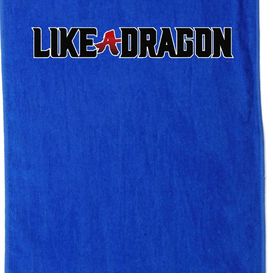 Like A Dragon & Yakuza Black Logo Platinum Collection Golf Towel