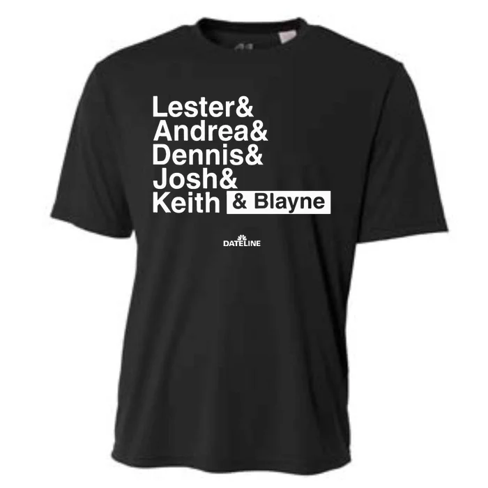 Lester & Andrea & Dennis & Josh & Keith & Blayne Cooling Performance Crew T-Shirt