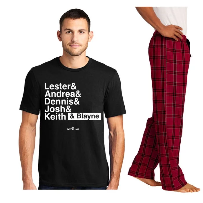 Lester & Andrea & Dennis & Josh & Keith & Blayne Pajama Set