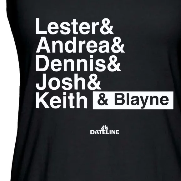 Lester & Andrea & Dennis & Josh & Keith & Blayne Ladies Essential Flowy Tank