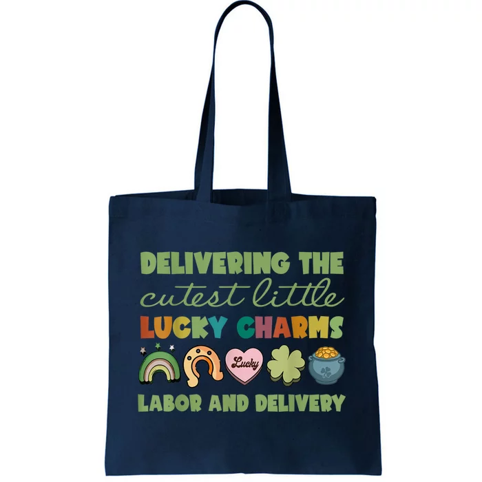 Labor And Delivery Nurse St. Patrick's Day L&D Nurse Tote Bag