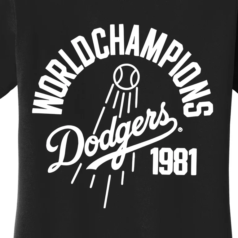 Los Angeles Dodgers 1981 Women's T-Shirt