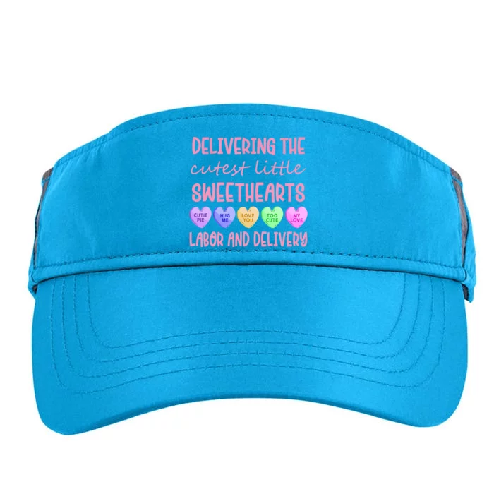 Labor And Delivery Nurse Valentine's Day, L&D Nurse Adult Drive Performance Visor