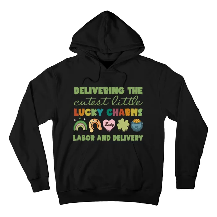 Labor And Delivery Nurse St. Patrick's Day L&D Nurse Hoodie