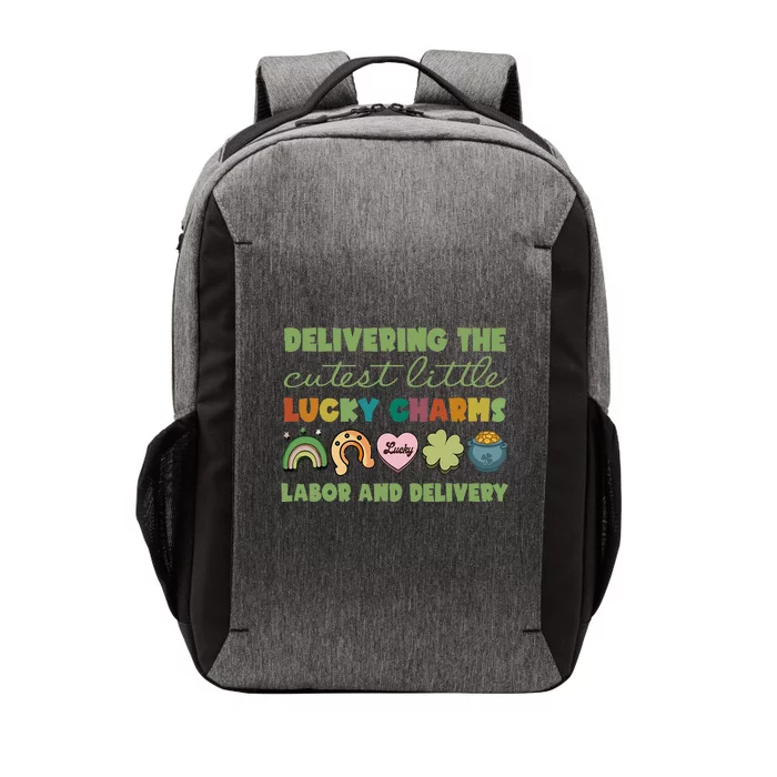 Labor And Delivery Nurse St. Patrick's Day L&D Nurse Vector Backpack